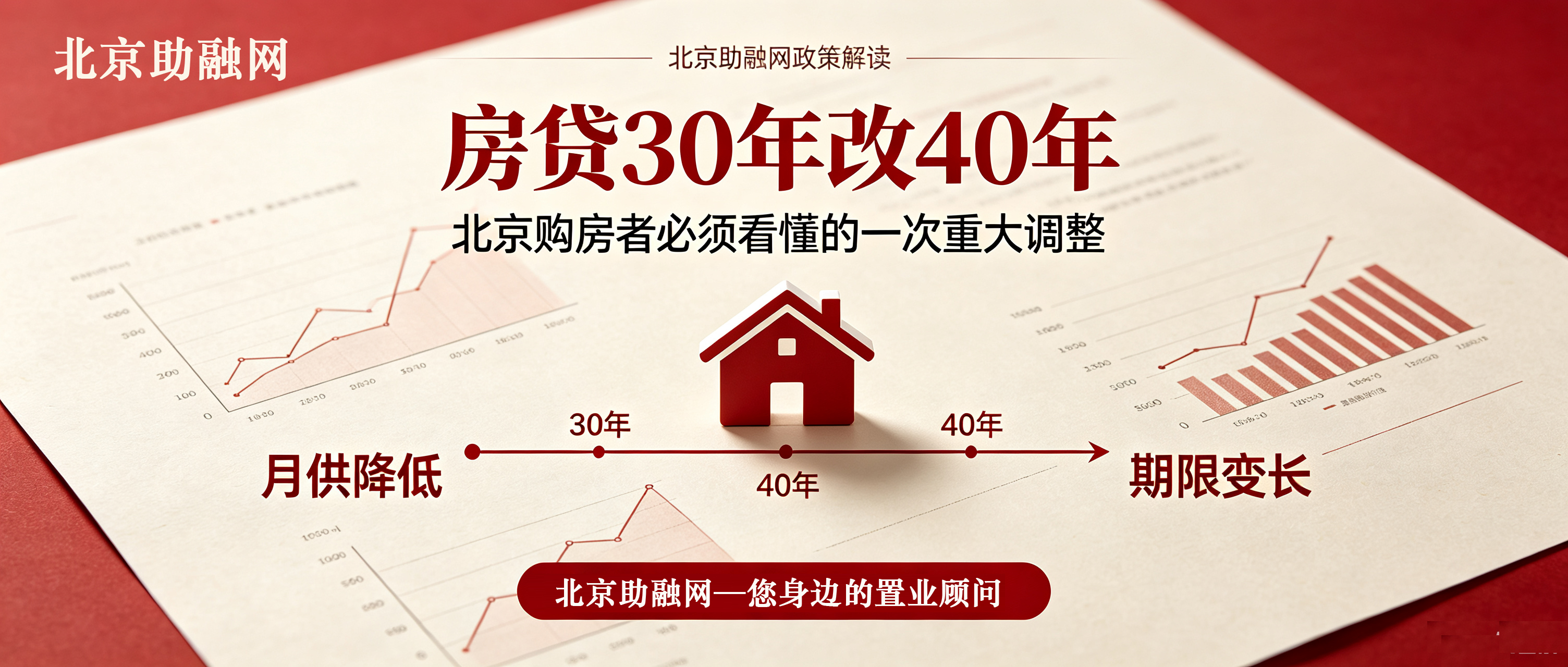 重磅解读｜房贷最长 40 年时代来临！北京楼市迎来历史性转折点!
